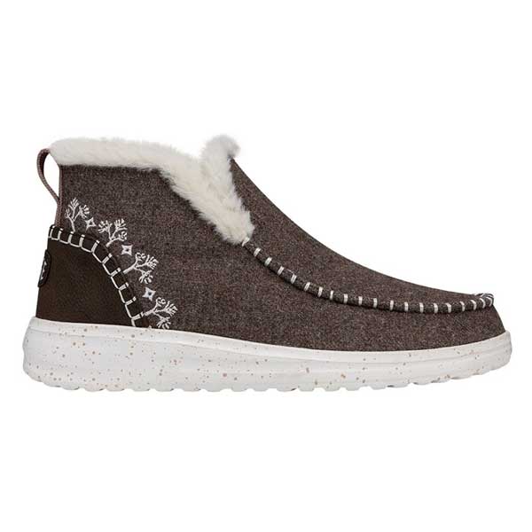 40208 Denny Wool Faux Shearling Boots