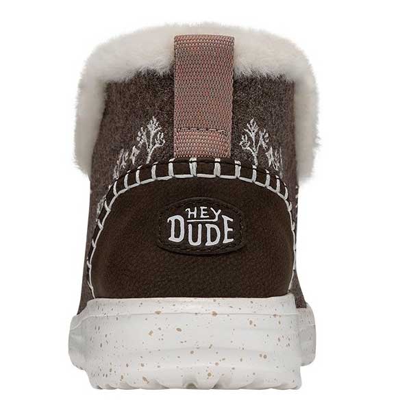 40208 Denny Wool Faux Shearling Boots