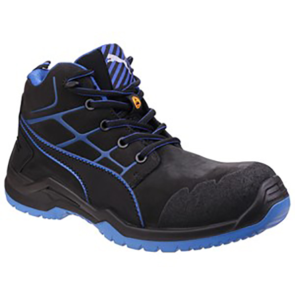 634200 Krypton Blue Mid Slip Resistant Sole Shoes