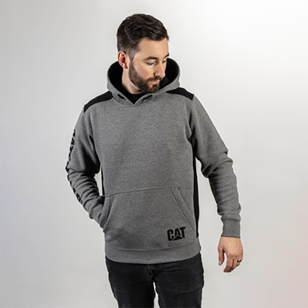 C1910802 Logo Panel Hooded Sweatshirt