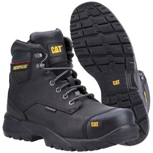 CAT Men's Footwear Spiro New S3 Safety Boots Black