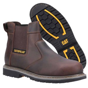 Cat Powerplant Premium Full Grain Leather Dealer Boots