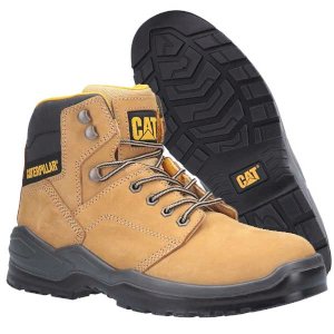 Cat Striver Bump Cap S3 Safety Shoes Honey