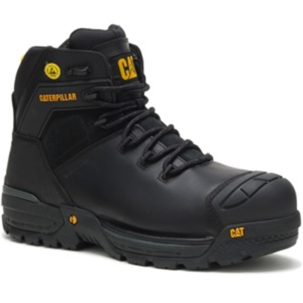 Caterpillar Men's Excavator Hiker Safety Foot Wear (Black)