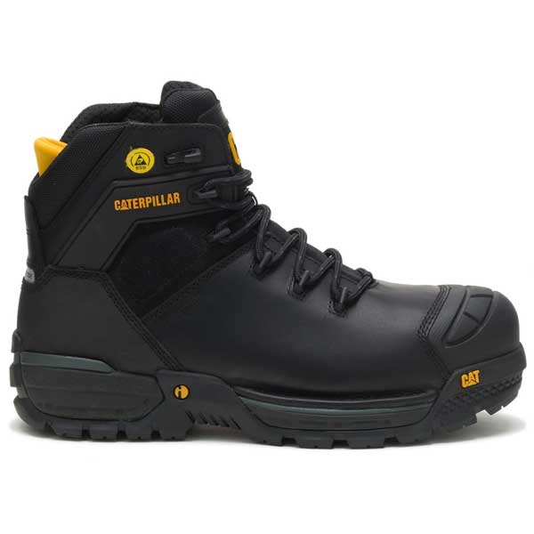 Caterpillar Men's Excavator Hiker Safety Foot Wear (Black)