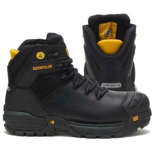 Caterpillar Men's Excavator Hiker Safety Foot Wear (Black)