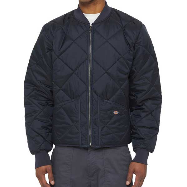 Diamond Quilted Nylon Jacket