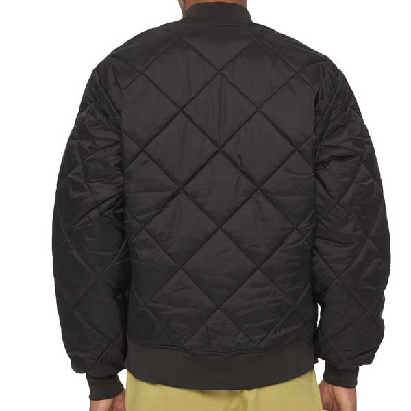 Diamond Quilted Nylon Jacket