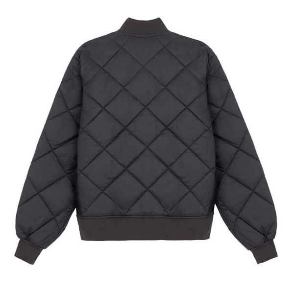 Diamond Quilted Nylon Jacket