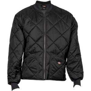 Diamond Quilted Nylon Jacket