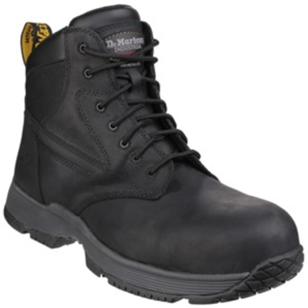 Dr Marten Metal Free Safety Footwear Full Grain Leather Upper Safety Boots (Black)