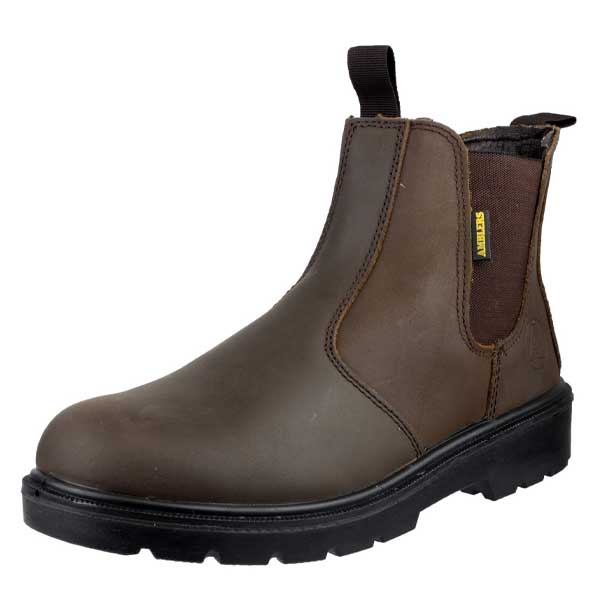 FS128 Lightweight Safety Dealer Boots(Brown)