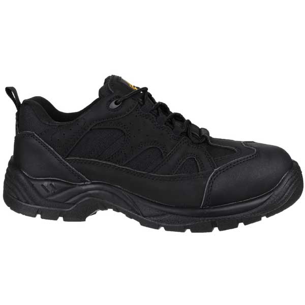 FS214 Black Vegan Safety Shoe