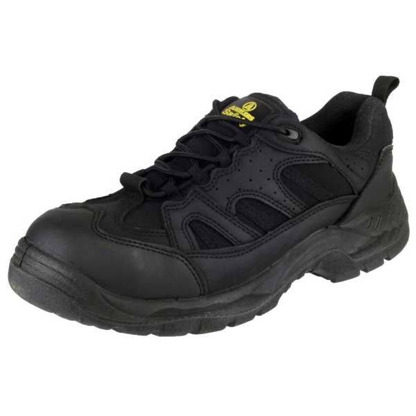 FS214 Black Vegan Safety Shoe