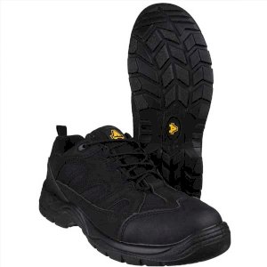 FS214 Black Vegan Safety Shoe