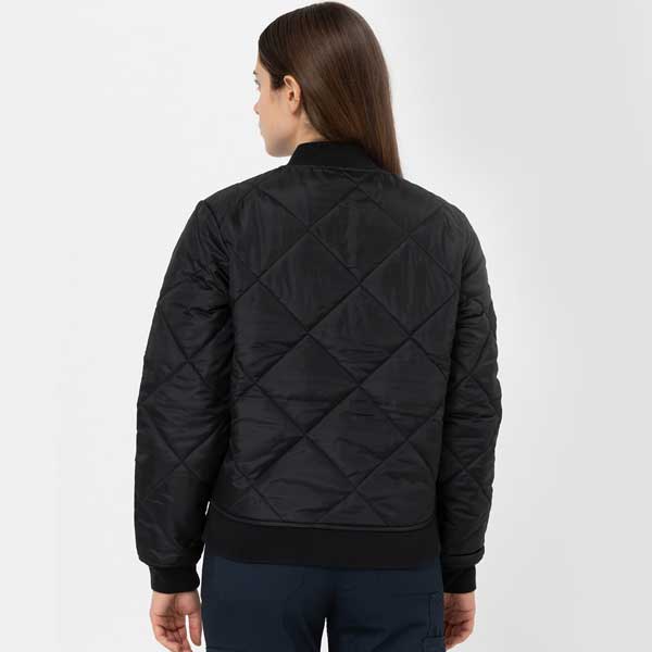 Quilted Bomber Jacket