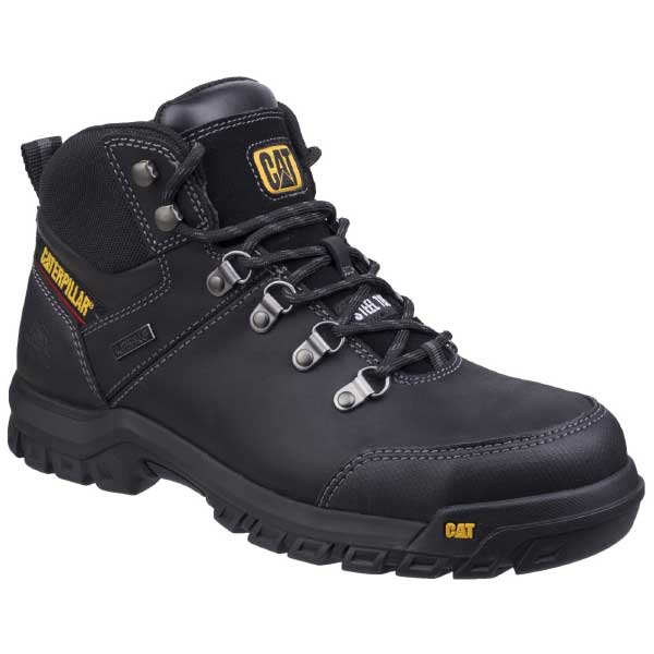 Slip Resistant Caterpiller Framework Hiker Safety Foot Wear (Black)