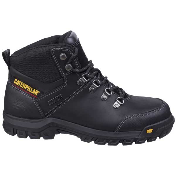 Slip Resistant Caterpiller Framework Hiker Safety Foot Wear (Black)