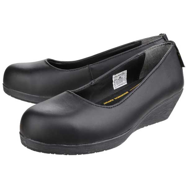 Steel Toe Cap FS107 SB Heel Ladies Safety Shoes