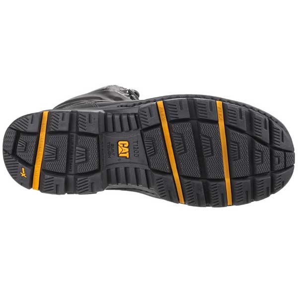 Toe Protection Cat Premier Black Safety Shoes