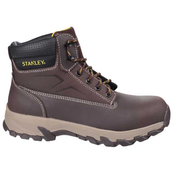 Trades Man Slip Resistant  Brown Safety Shoes