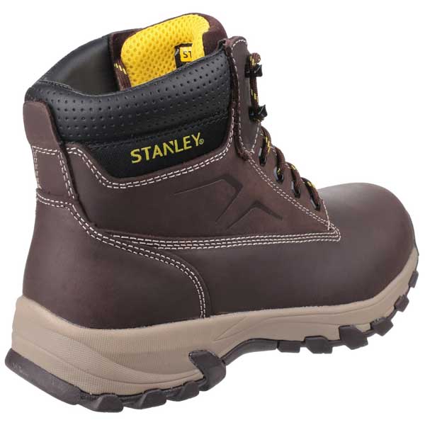 Trades Man Slip Resistant  Brown Safety Shoes