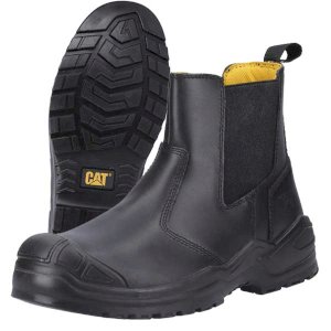 Water Resistant Full Grain Leather Upper Cat Striver  Dealer Boot 