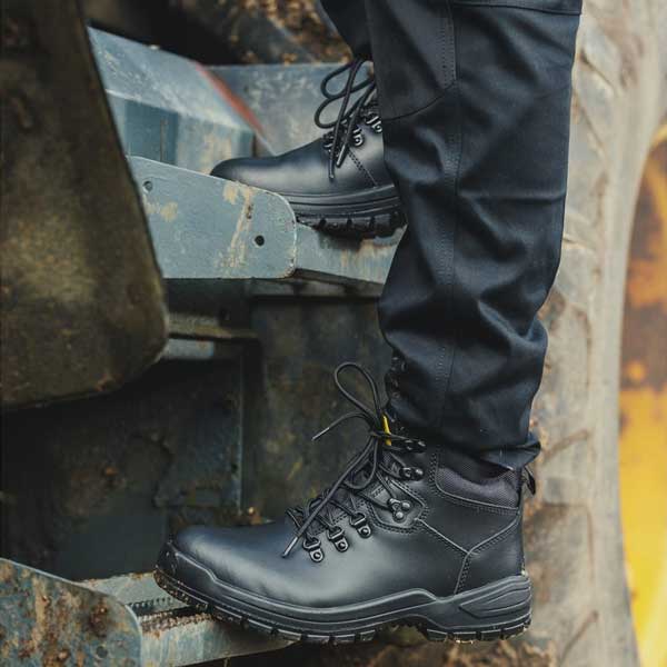 Water-Resistant Leather AS258 S3 Src Hiker Safety Foot Wear